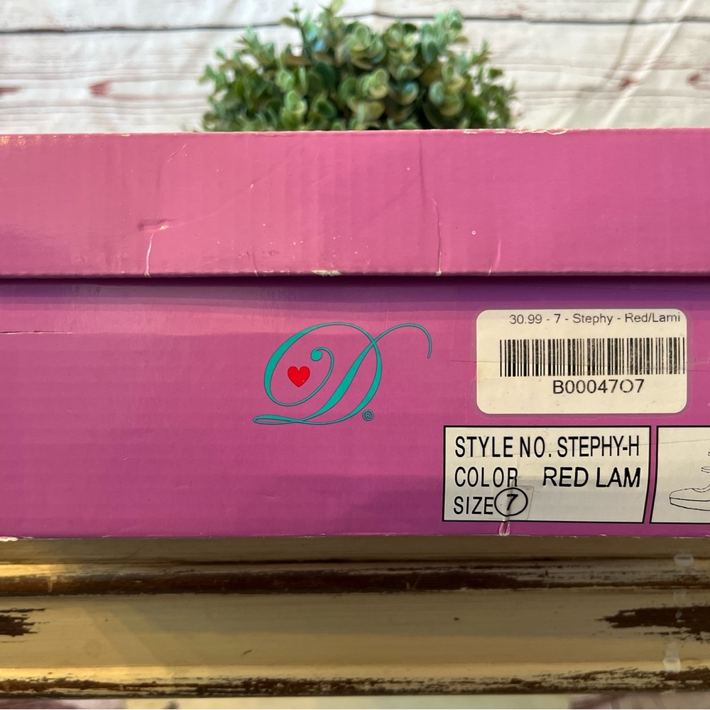Stephy-H Red My Delicious Shoes High Heels size 7 worn once Excellent condition. - Picture 5 of 6